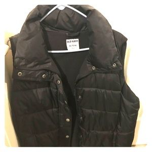 Old navy winter puffer vest